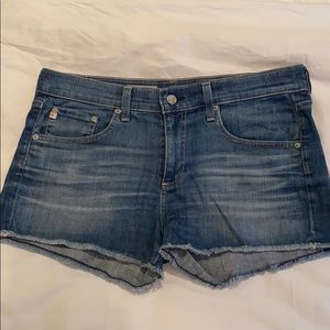 AG cutoff Jean shorts